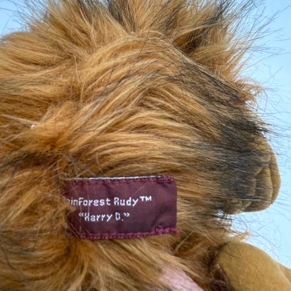 Rainforest‎ Rudy Harry D Orangutan Plush Brown Stuffed Animal 9in Junglecore Toy - Picture 8 of 11